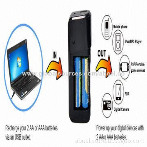 Emergency USB AA Battery Charger